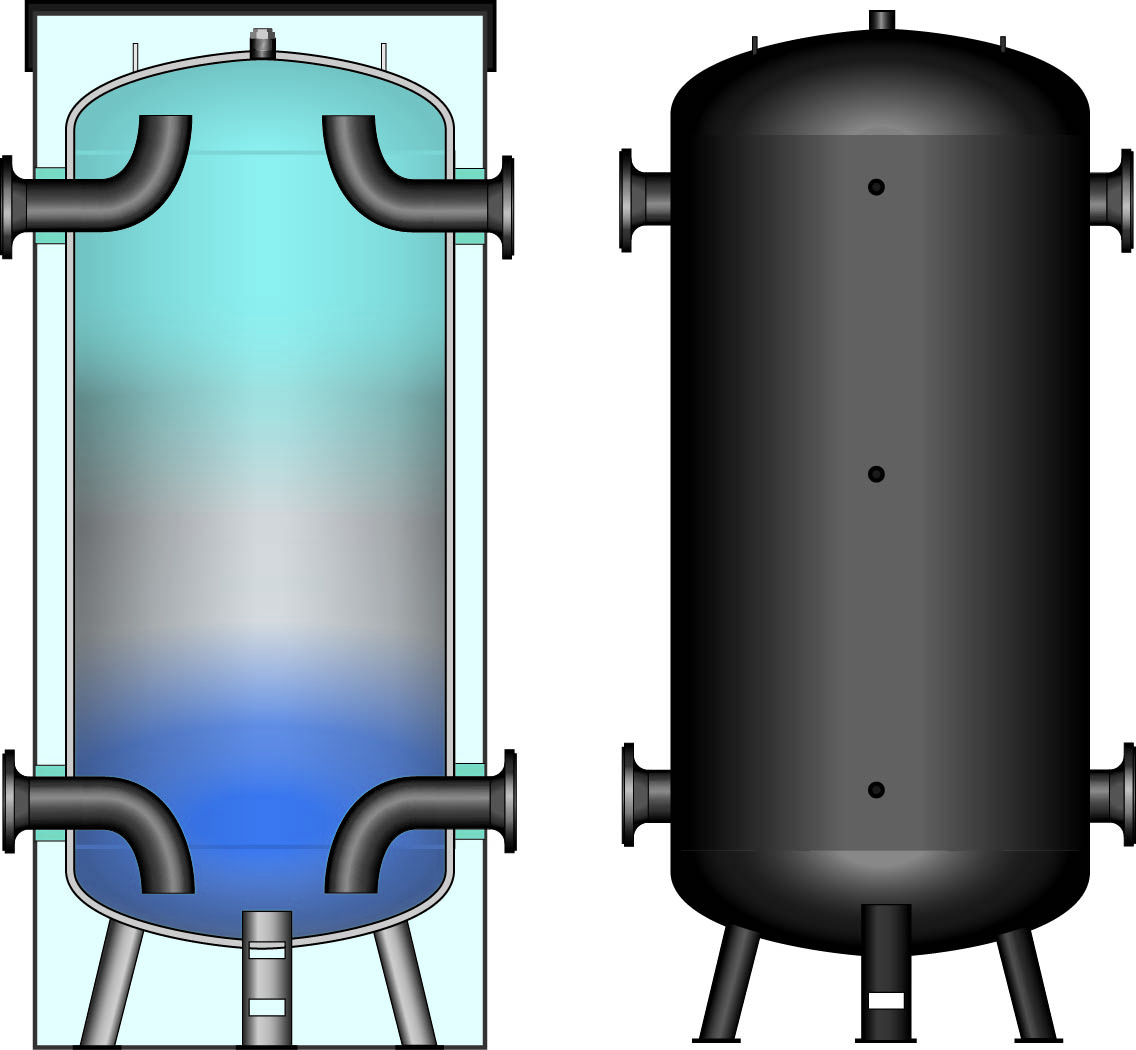 Бак аккумулятор для холодоснабжения